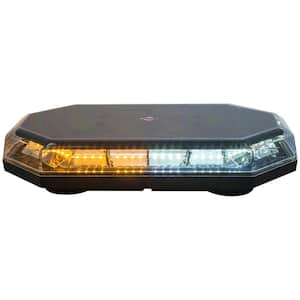 15 in. Truck UTV ATV Emergency Flash LED Light Bar Amber/Clear