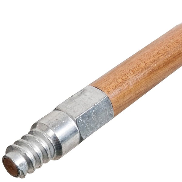 4526700 - 60 Metal Tip Threaded Wood Handle 60 Long /15/16 D - Tan