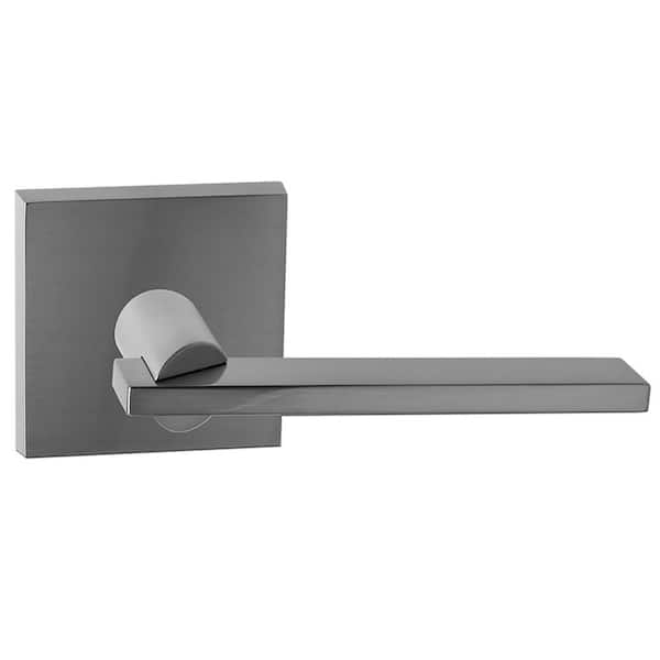 DELANEY HARDWARE Bravura Raleigh 943-7 Dummy Door Lever Satin Nickel w/ square trim