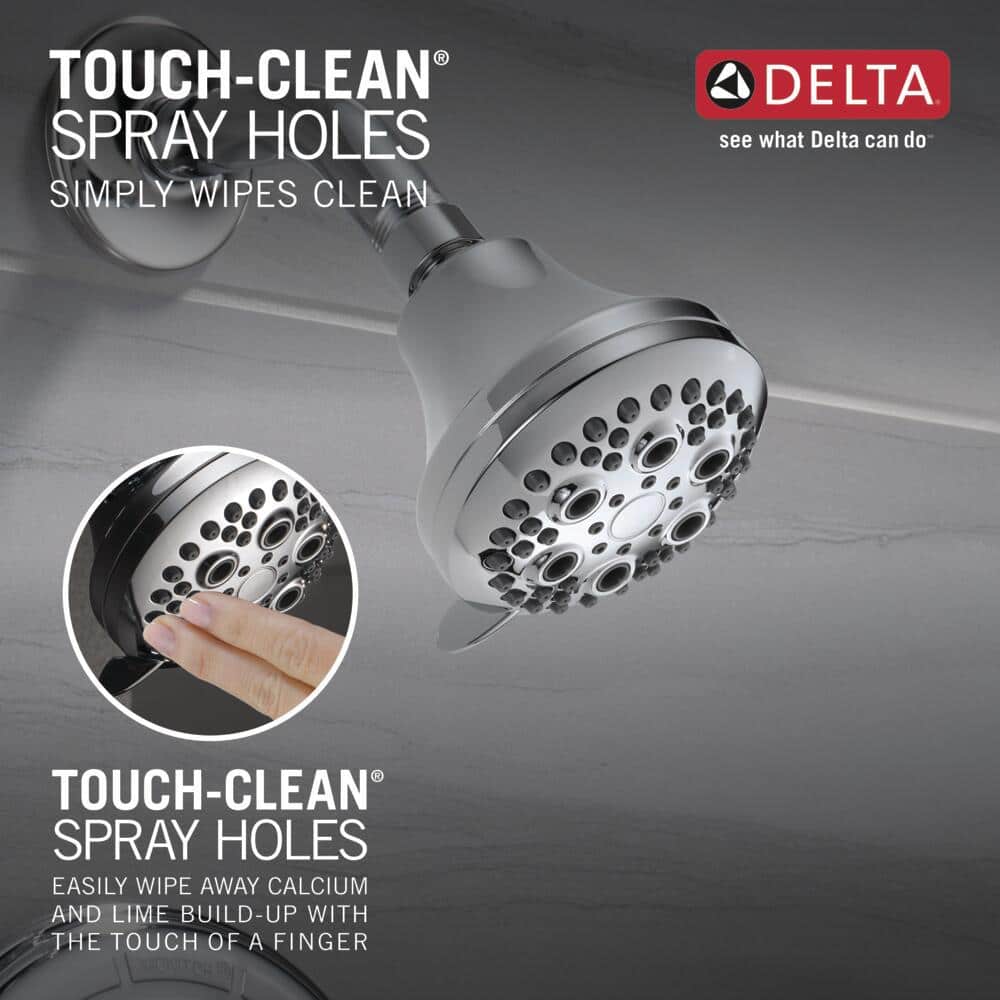 Delta Chrome Single-Handle Multi-Function Shower Faucet