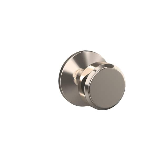 Schlage Custom Bowery- Century Polished Nickel Interior Bed/Bath  Hall/Closet Combined Door Knob in the Door Knobs department at