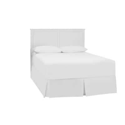 Stylewell Granbury White Wood Full, White Wooden Headboards For King Size Beds