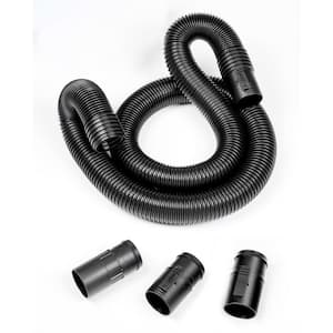2-1/2 in. x 7 ft. Dual-Flex Tug-A-Long Locking Vacuum Hose for RIDGID Wet/Dry Shop Vacuums