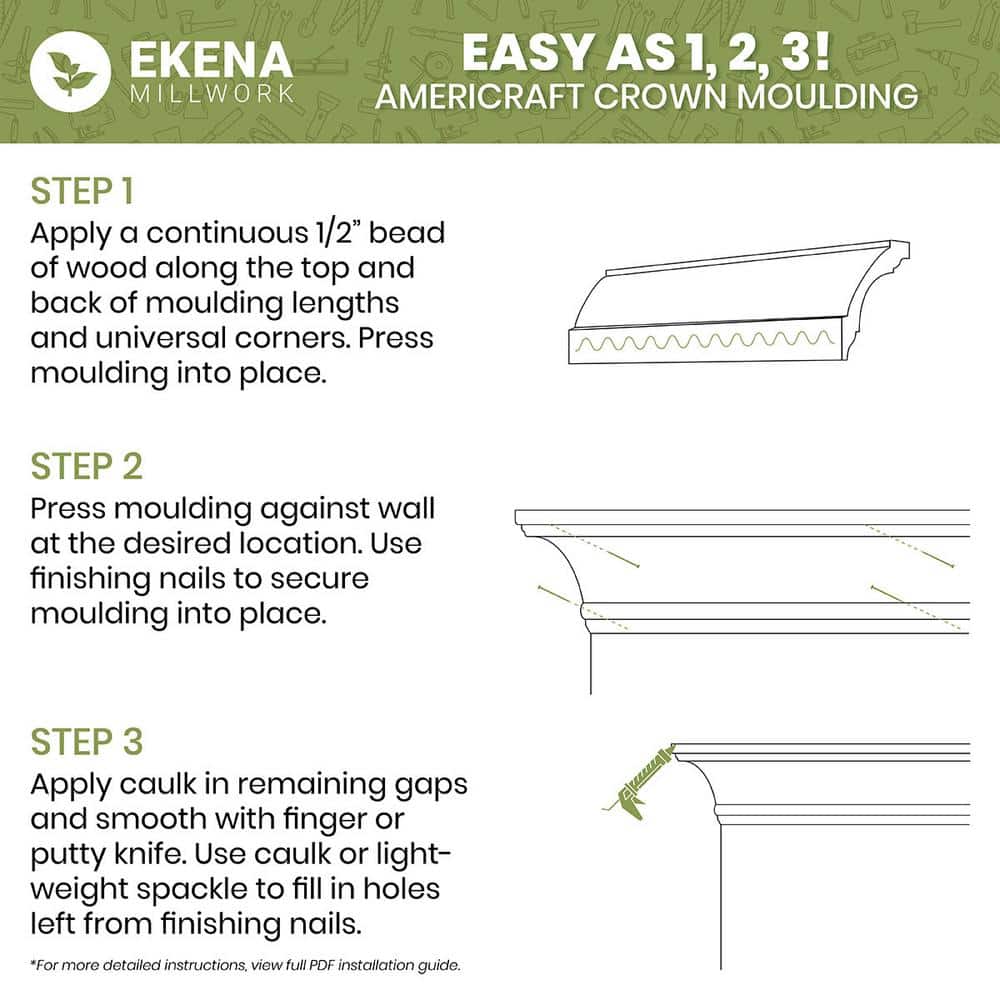 Alder Solid Wood Crown Moulding 96" Length