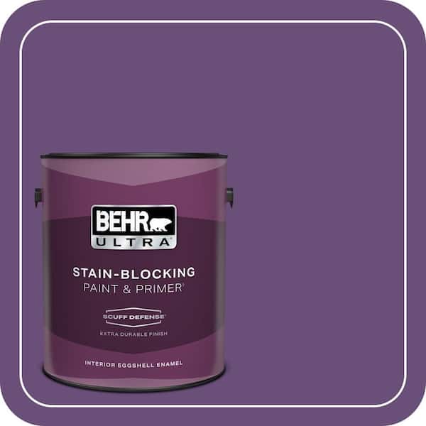 BEHR ULTRA 1 gal. #660B-7 Exotic Purple Extra Durable Eggshell Enamel Interior Paint & Primer