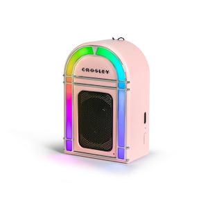 Mini Jukebox Portable Bluetooth Speaker in Pink