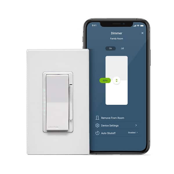 Legrand-On-Q HKRP10 Smart Plug WiFi Outlet Switch, Works with Apple  HomeKit, Alexa & Google Assistant, No Wiring Required, White 