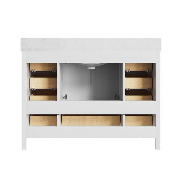 DEERVALLEY 48 in. W x 22 in. D x 34 in. H Single Sink