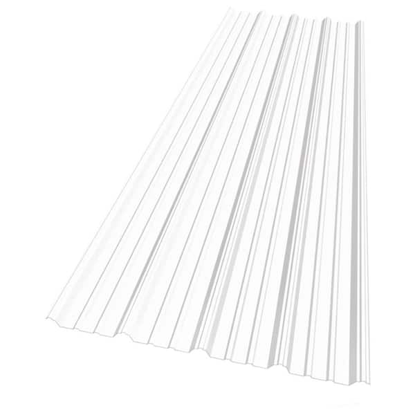 Sunsky 38 in. x 8 ft. 9" Corrugated Polycarbonate Roof Panel in Clear