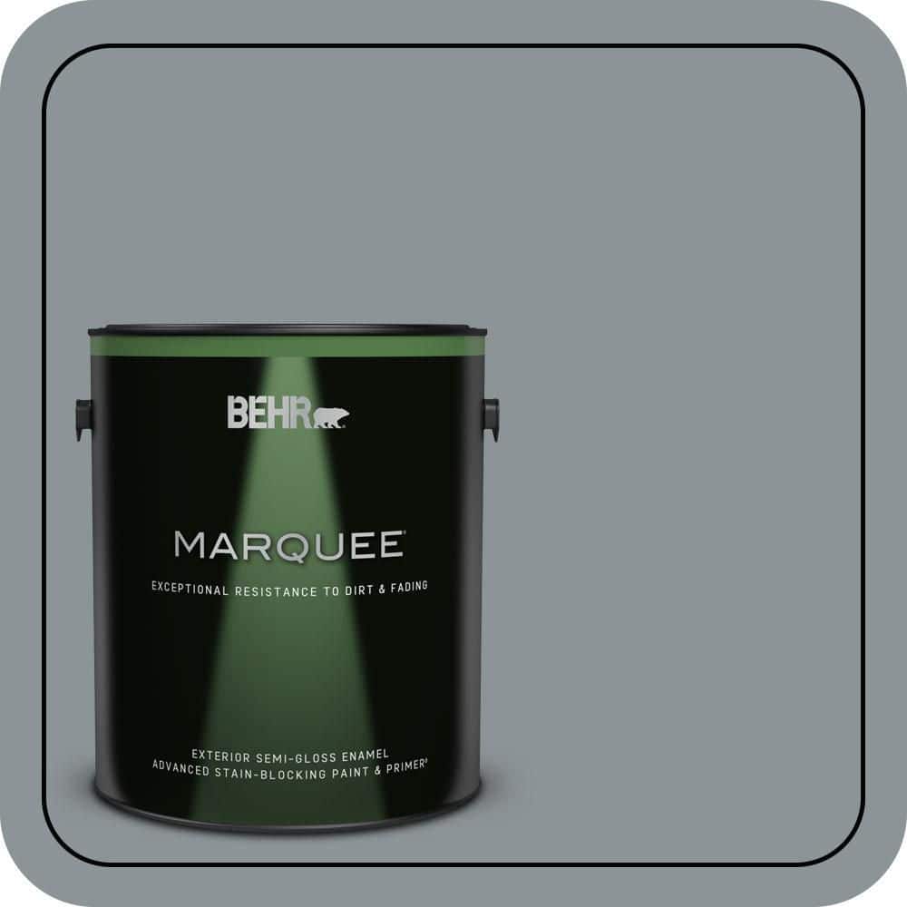 1 gal. Home Decorators Collection #HDC-NT-27 Millennium Silver Semi-Gloss Enamel Exterior Paint & Primer price history on PriceWatchPro