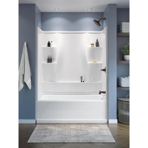 Three Piece Direct To Stud Tub Surround, How Do You Install A Delta Tub Surround