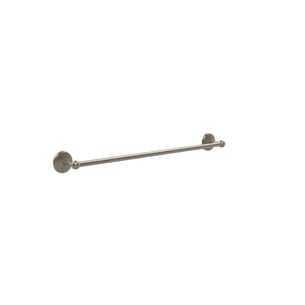 Brushed Bronze Allied Brass CV-41-BB-30-BBR Clearview Collection 30 Inch Back Shower Door Towel Bar 