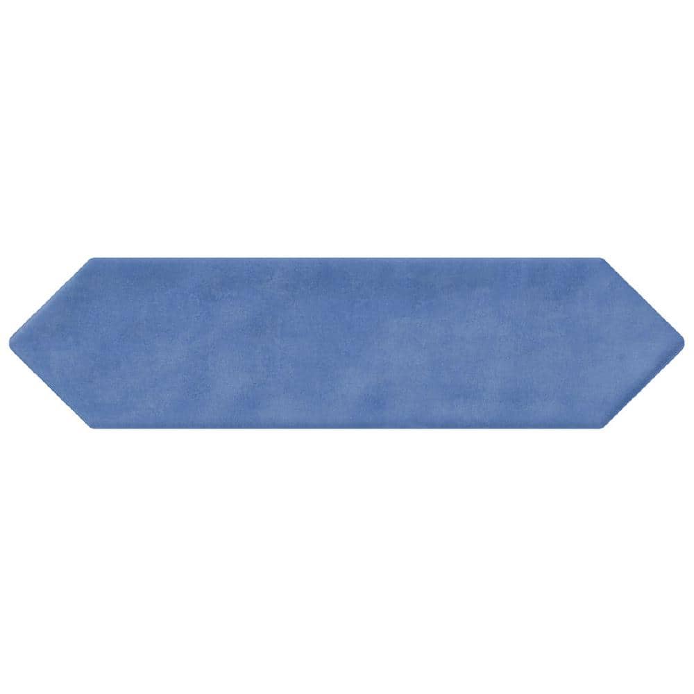 "Ceramic Picket Hexagon Subway 3""x 12""x 10mm Wall Tile Sample - Indigo (1 Tile PC/Each)" price history on PriceWatchPro