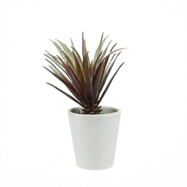 Northlight 7.25 in. Artificial Aloe Succulent Plant in Pot