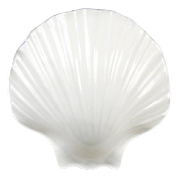 Restaurant Essentials Shell 12 oz., 6-3/4 in. x 6-3/4 in. Soup Bowl (1-Piece)