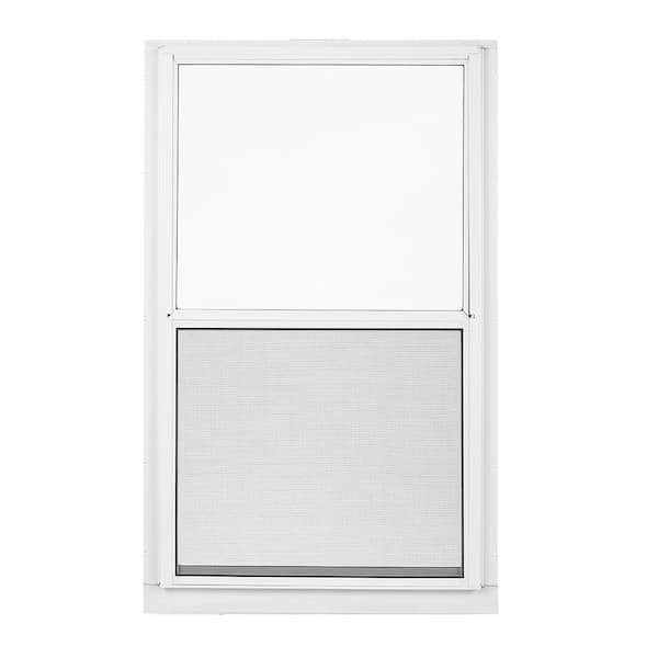 LARSON 32 in. x 63 in. 2-Track Double Hung Storm Aluminum Window
