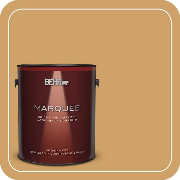 BEHR MARQUEE 1 gal. #MQ2-16 Summer in the City One-Coat Hide Matte Interior Paint & Primer