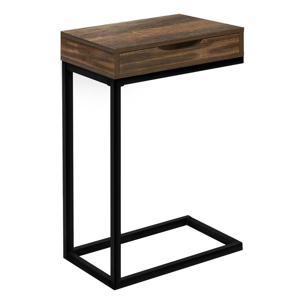 Brown End Table HD3602 - The Home Depot