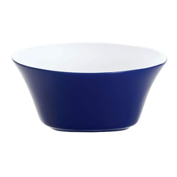 Rachael Ray Round and Square 4-Piece Cereal Bowl Set in Blue Raspberry