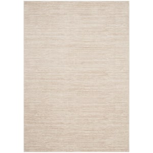 Vision Cream 5 ft. x 8 ft. Solid Area Rug
