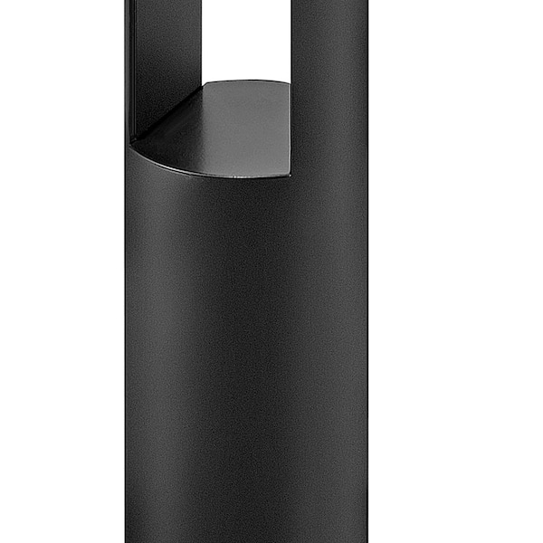 HINKLEY - Atlantis Black Outdoor LED Low Voltage Bollard