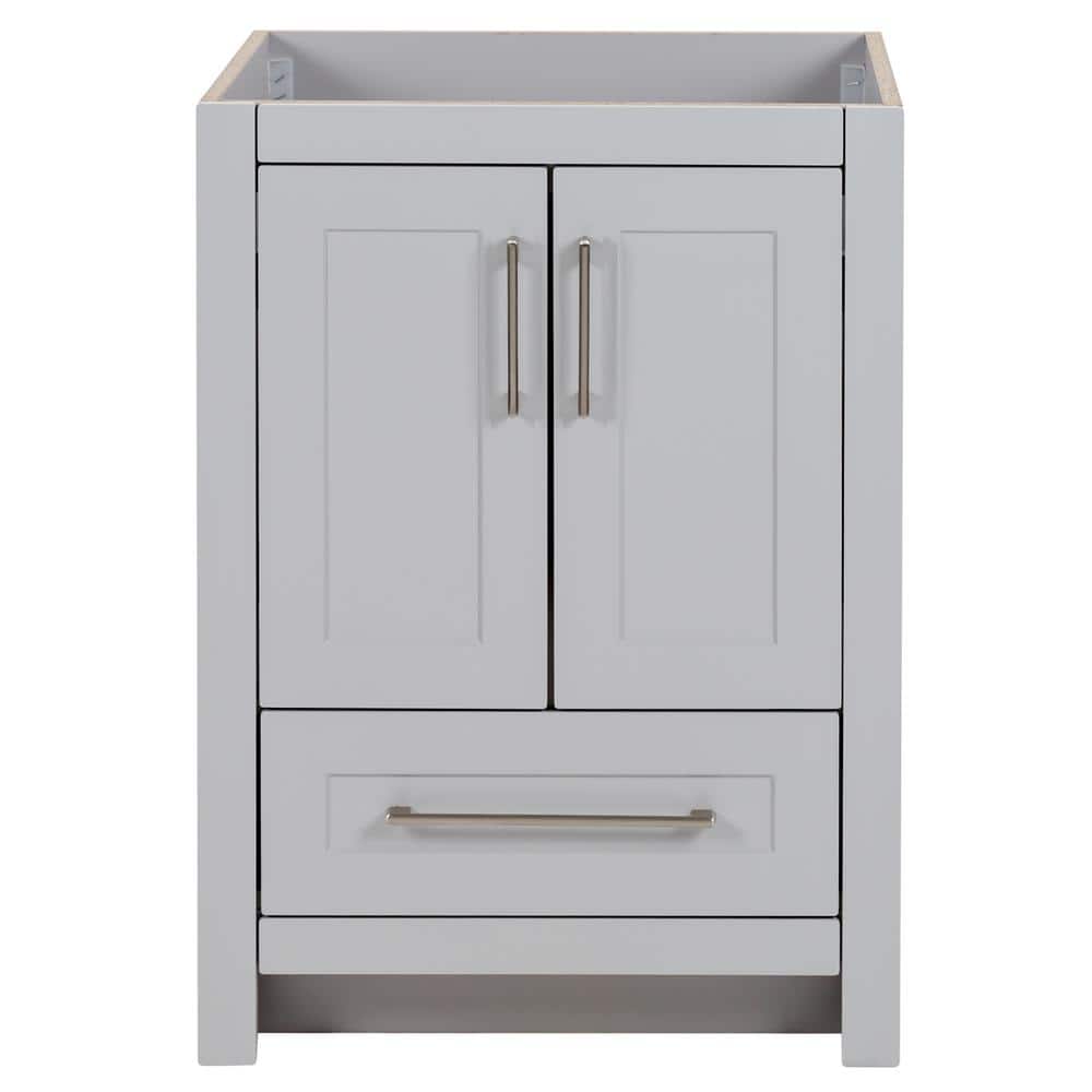 Craye 24 in. W x 22 in. D x 34 in. H Bath Vanity Cabinet without Top in Pea