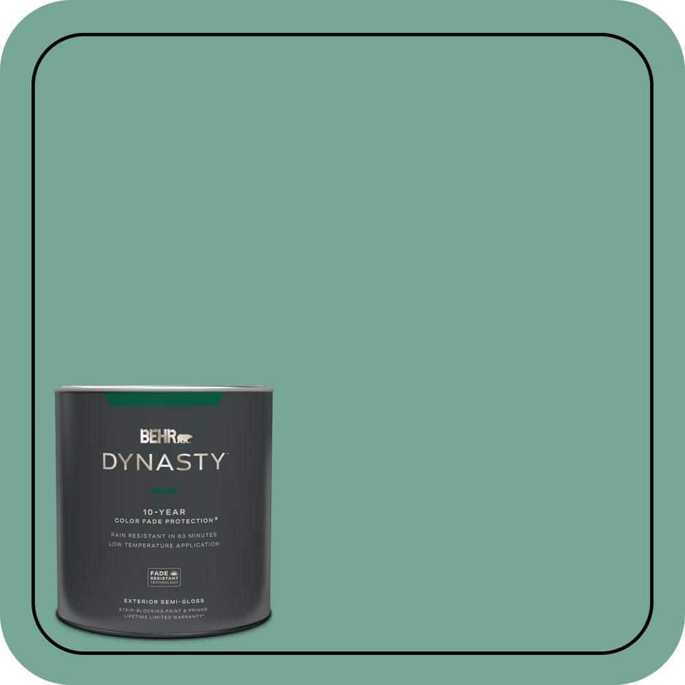 1 qt. #MQ6-38 Patina Semi-Gloss Enamel Exterior Stain-Blocking Paint & Primer price history on PriceWatchPro