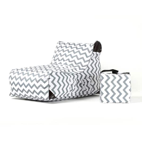 OVE Decors Paola Chevrons Sling Outdoor Chaise Lounge