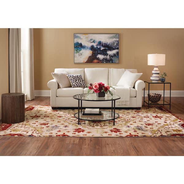 Home Decorators Collection Talya Red 8, Solid Color Area Rugs Lowe Street