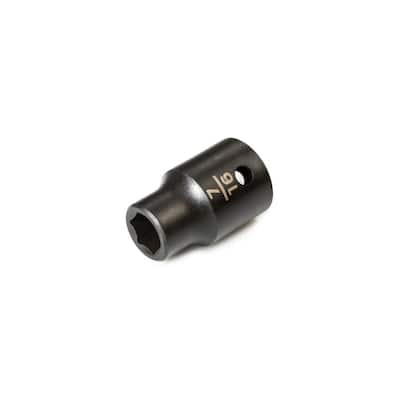 1/2 in. Drive x 7/16 in. 6-Point Impact Socket