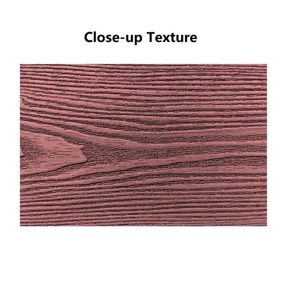 LH EP Complete Kit 6 ft. x 6 ft. Embossed Brown WPC Composite Fence Panel with Pronged Holders and Post Kits (2-set)