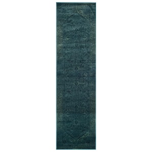 THICK Runner Rugs GABBEH turquoise modern AZTEC NON-slip Width 67-100 extra long 