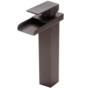 Crave Modern Single-Hole Single-Handle Bathroom Faucet in Oil Rubbed Bronze