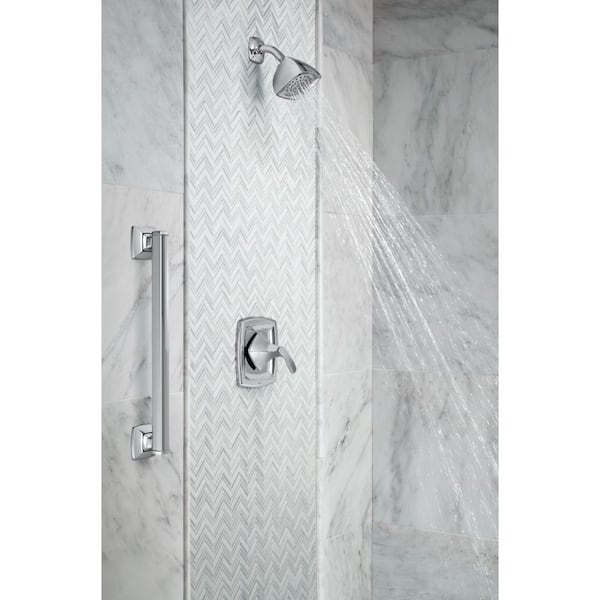 Voss 24 in. Grab Bar in Brushed Nickel