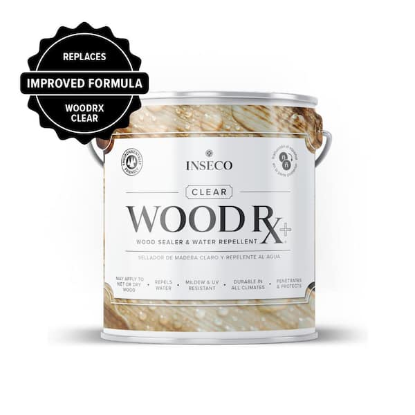 Clear WoodRx Plus 1 Gal. Pail Exterior Wood Sealer and Water Repellent