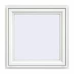 JELD-WEN 35.5 in. x 29.5 in. V-4500 Series White Vinyl Awning Window ...