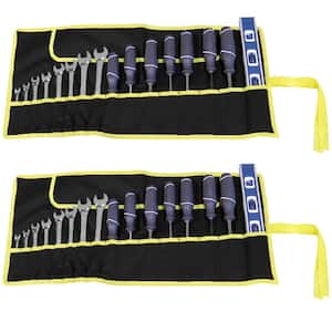 12.25 in. 16-Pocket Canvas Tool Bag (2-Pack)