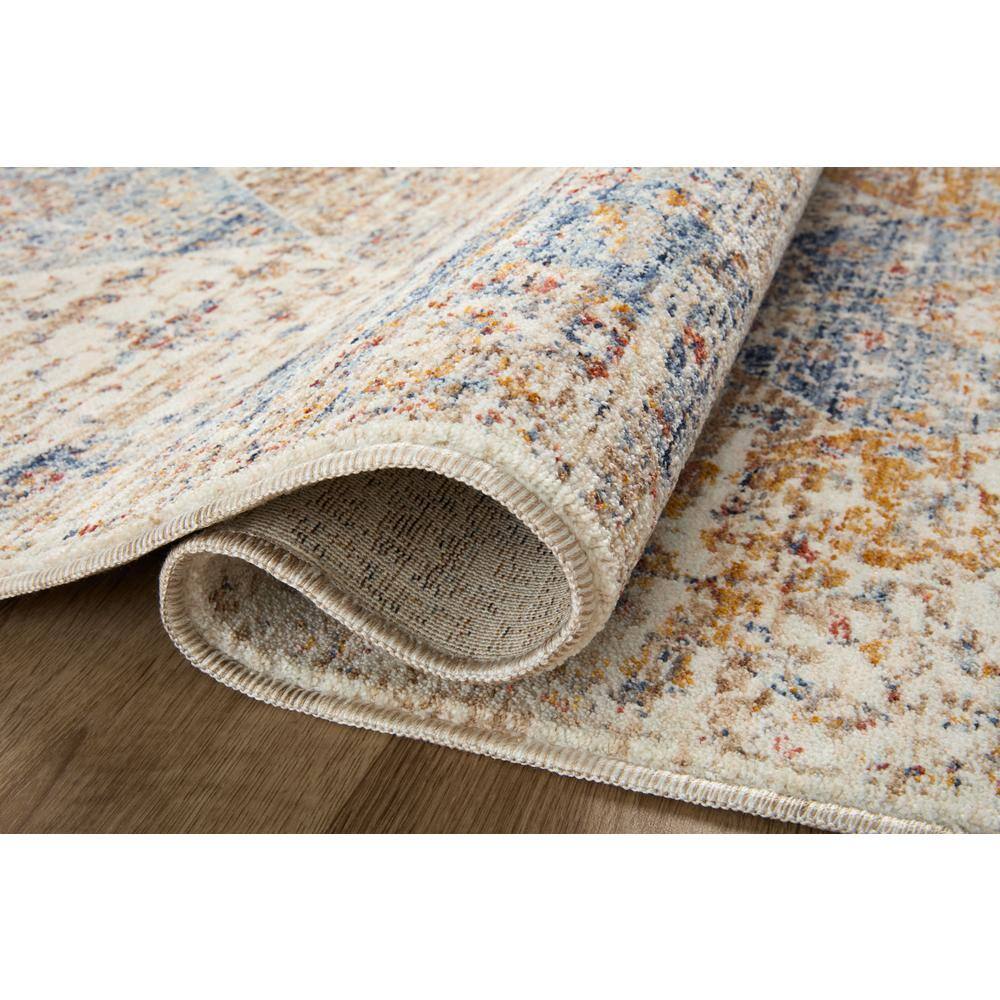 Sorrento Ivory and Multicolor 11'-6" x 15'-7" Synthetic Area Rug