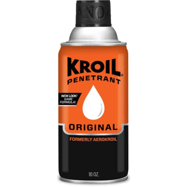 KROIL Penetrating Oil Aerosol, Industrial-Grade Penetrant, Multi-Purpose Oil, AeroKroil, NSF H2,50-State VOC Compliant