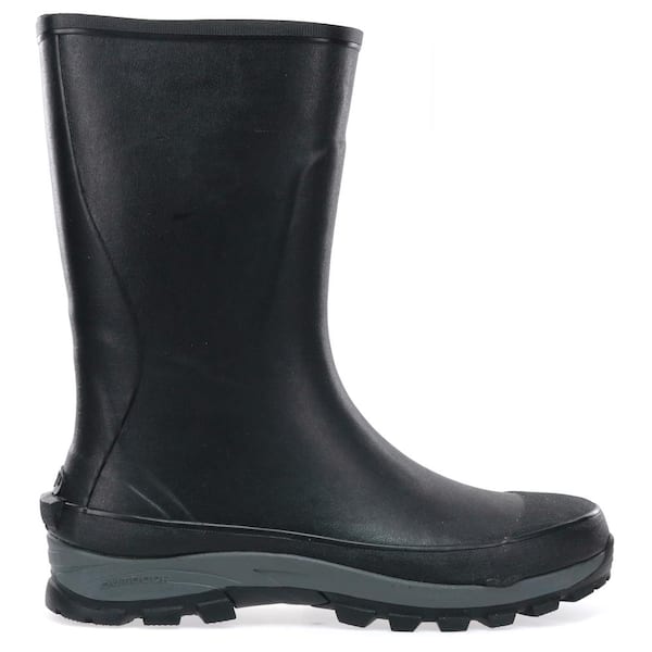 WESTERN CHIEF Men's Premium Tall 10.5" Waterproof Rubber Boot - Black  Size 8 2000105P - The Home Depot