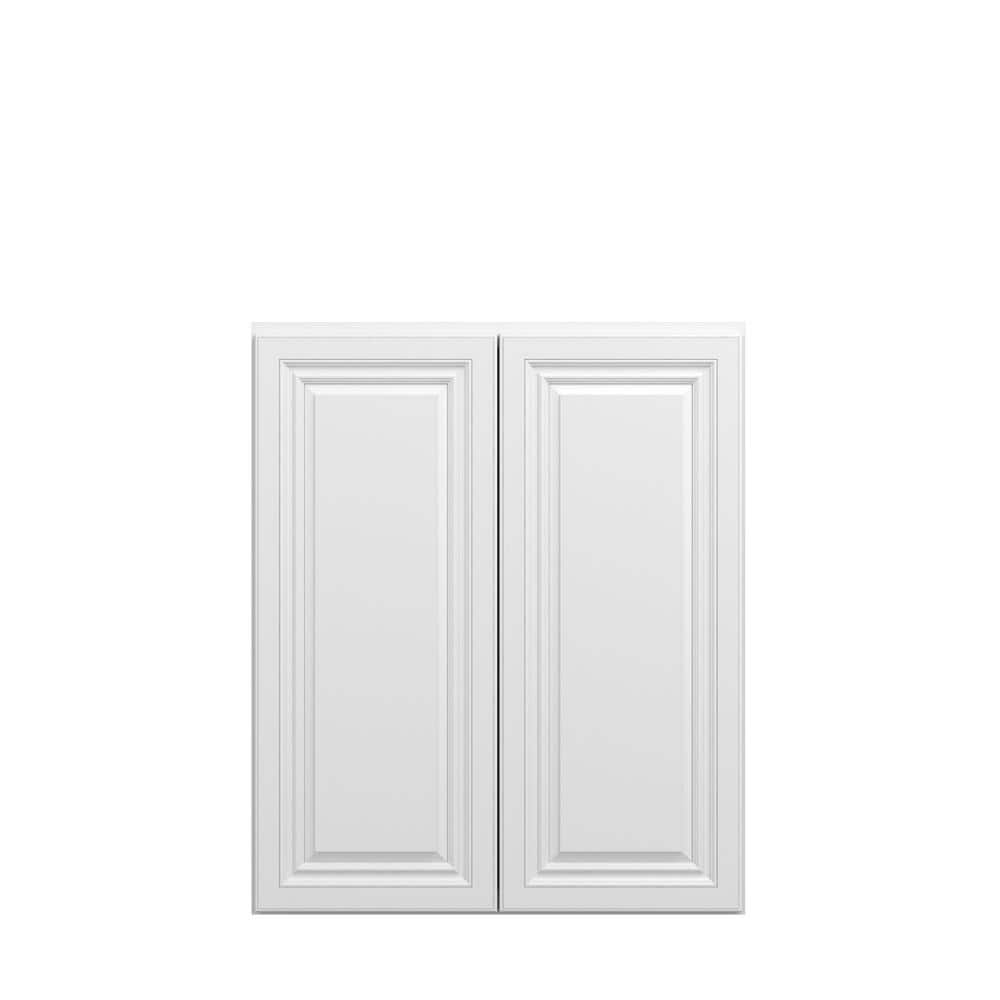 Damascus Raised 30 in. W x 36 in. H x 12 in. D in French Vanilla Plywood Assembled Wall Cabinet price history on PriceWatchPro