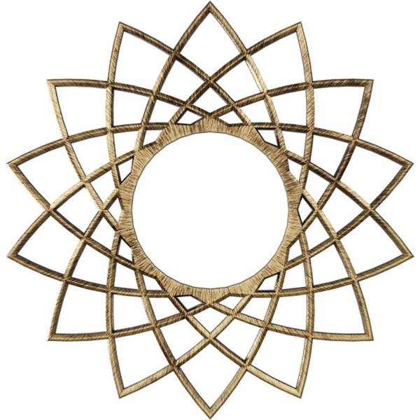 Ekena Millwork 1 in. x 38 in. x 38 in. Eleanor Architectural Grade PVC Pierced Ceiling Medallion