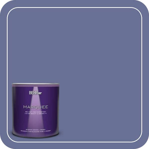BEHR MARQUEE 1 qt. #620D-6 Royal Intrigue Eggshell Enamel Interior Paint & Primer