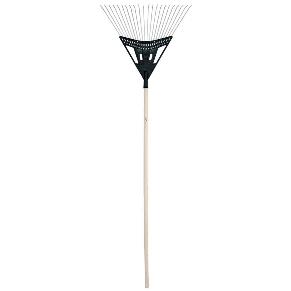 HDX Super Flex Poly Steel Rake 2915500 - The Home Depot