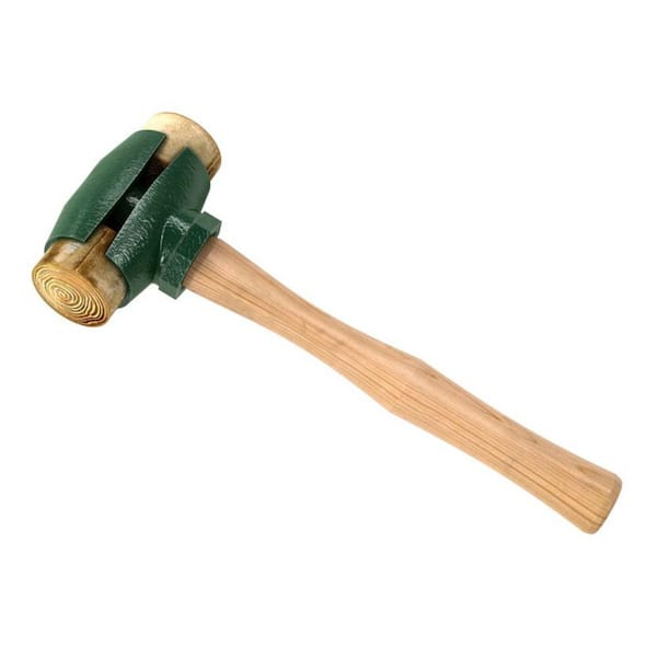 4 lb. Rawhide Face Mallet with 13 in. Wood Handle
