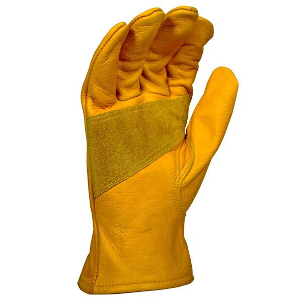 Tan, Medium Napa Western Cavalry Style Gloves