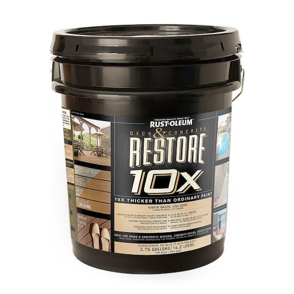 Rust-Oleum Restore 4-gal. Tint Base Deck and Concrete 10X Resurfacer