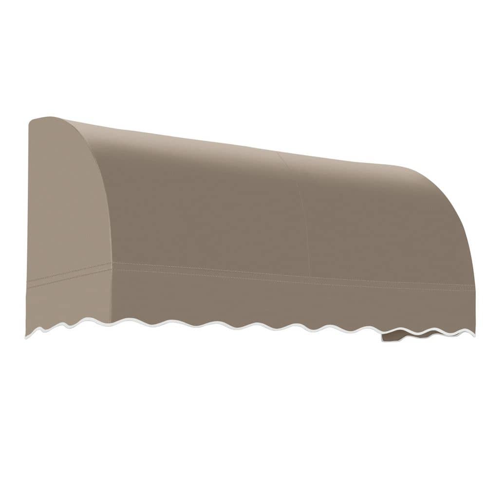 6.38 ft. Savannah Fixed Awning (76.5 in. W x 31 in. H x 24 in. D) with Acrylic Fabric in Taupe price history on PriceWatchPro