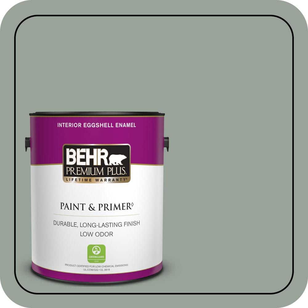1 gal. #700F-4 Pinedale Shores Eggshell Enamel Low Odor Interior Paint & Primer price history on PriceWatchPro