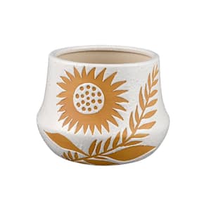 Cambridge Ceramic 5 in. Decorative Vase in White - Small